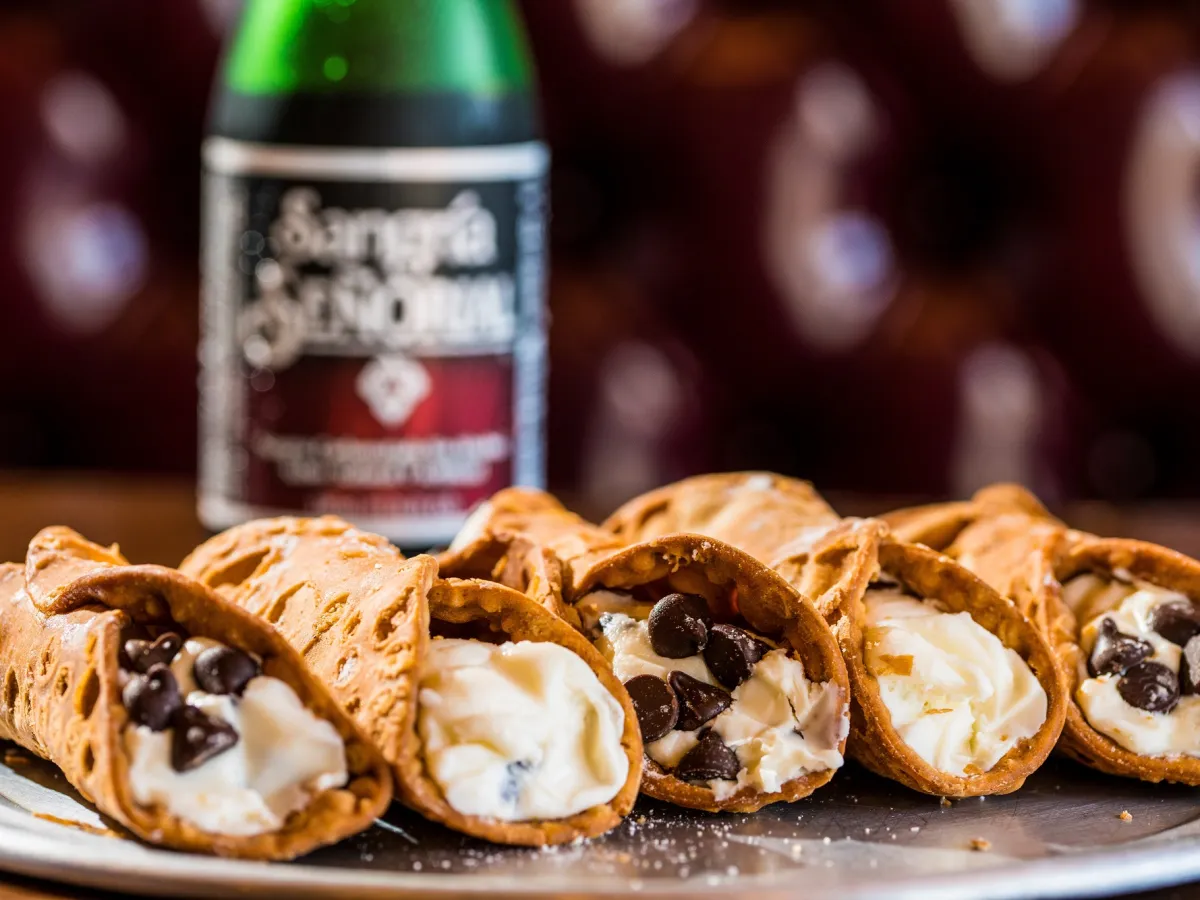 a plate of food on a table